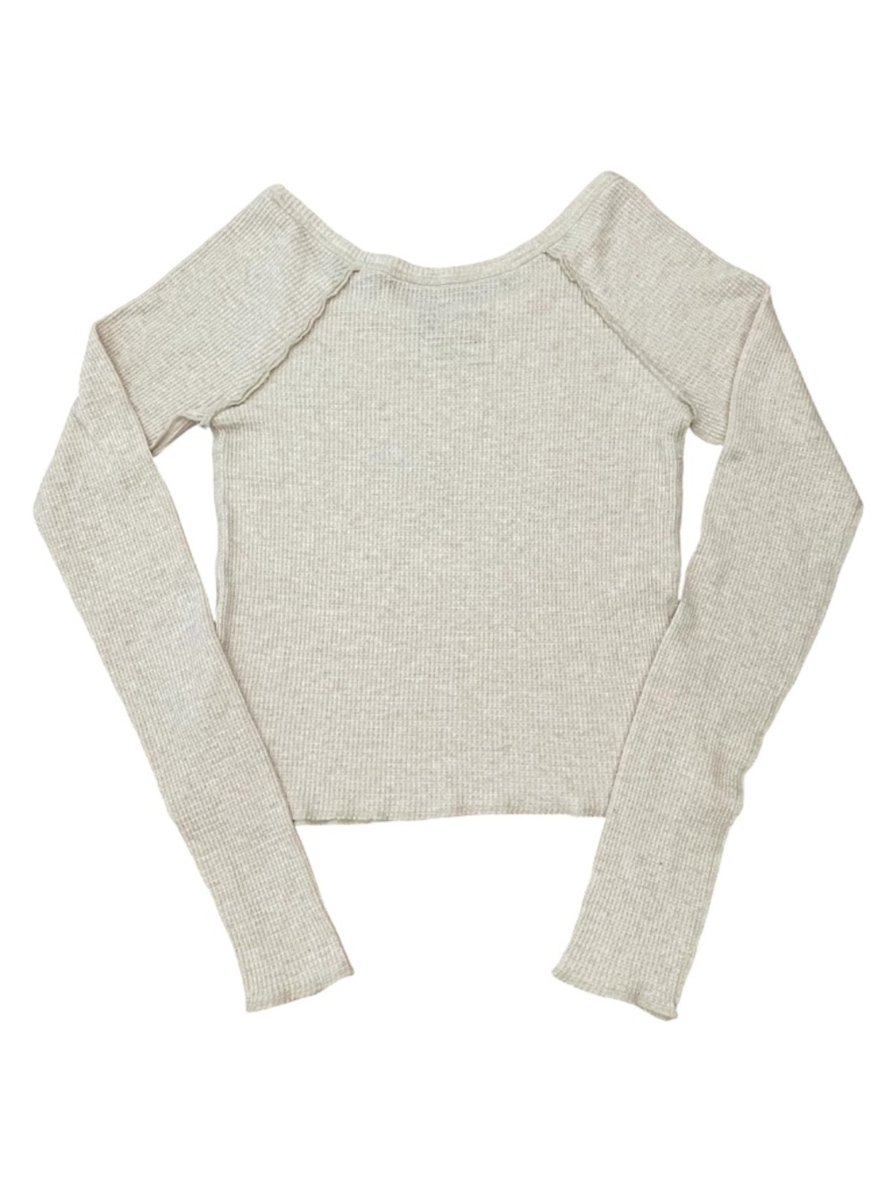 Free People We The Free Midnight Highway Thermal Crop Top - Picture 3 of 9